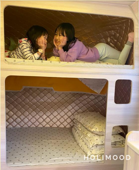 【粉色主題】可愛小型露營車 (3人)